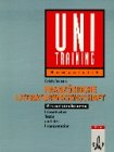 Uni-Training Romanistik - Französische Literaturwissenschaft: Grundstrukturen literarischer Texte...