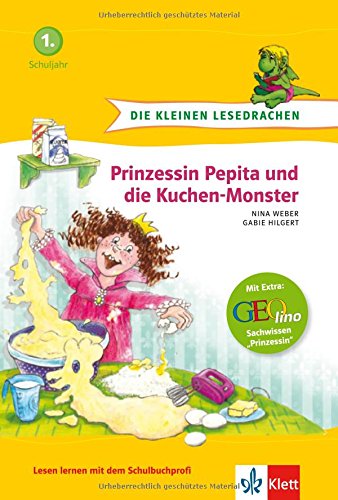 Beispielbild für Die kleinen Lesedrachen, Prinzessin Pepita und die Kuchen-Monster, 1. Lesestufe, ab 1. Klasse für Leseanfänger zum Verkauf von medimops
