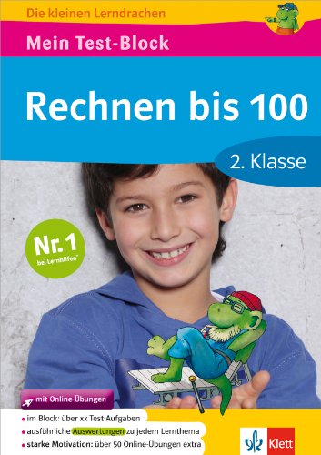 9783129491355: Mein Test-Block Rechnen bis 100 2. Klasse: Block mit Online-bungen