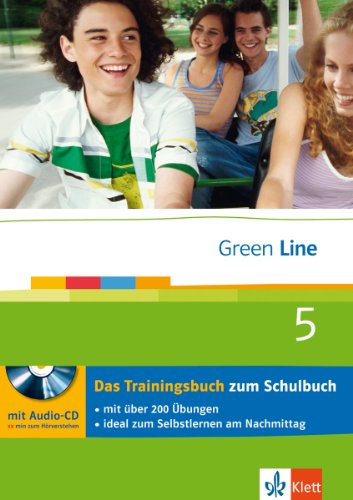 Beispielbild fr Green Line 5. Das Trainingsbuch zum Schulbuch mit Audio-CD zum Verkauf von medimops