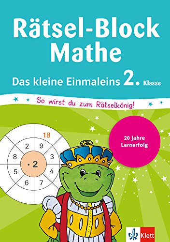 Klett Mein Rätsel-Block Einmaleins-Rätsel: Mathematik 2. Klasse (Die kleinen Lerndrachen)