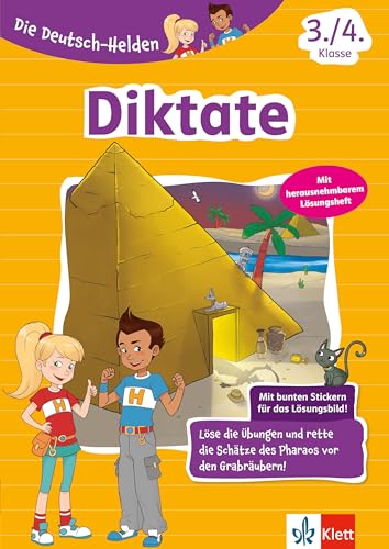 Klett Die Deutsch-Helden Diktate 3./4. Klasse, Grundschule (Die Mathe-Helden) - Autor