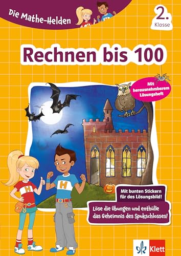 Klett Die Mathe-Helden Rechnen bis 100 2. Klasse, Mathematik Grundschule (mit Stickern) - Unknown