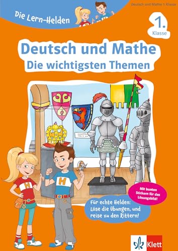 Stock image for Die Lern-Helden Deutsch und Mathe. Die wichtigsten Themen 1. Klasse for sale by WorldofBooks