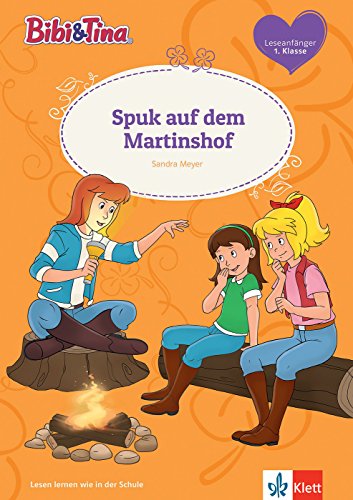 Stock image for Bibi & Tina Spuk auf dem Martinshof: Leseanfnger 1. Klasse (Lesen lernen mit Bibi und Tina) for sale by medimops