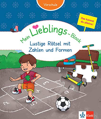 Beispielbild fr Klett Mein Lieblings-Block Lustige Rtsel mit Zahlen und Formen: Vorschule ab 5 Jahren. Das kannst du alleine! zum Verkauf von medimops