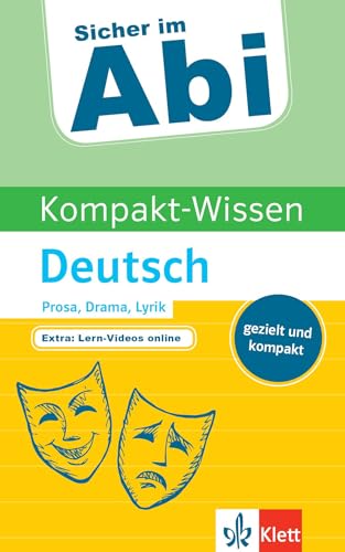9783129496183: Sicher im Abi Kompakt-Wissen Deutsch Prosa, Drama, Lyrik: schnell, gezielt, kompakt