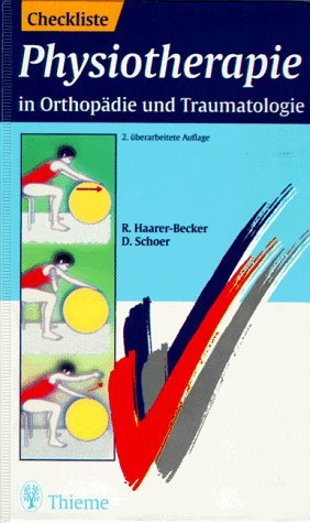 9783131030122: Checkliste Physiotherapie in Orthopdie und Traumatologie
