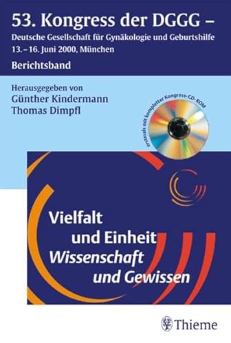 9783131059017: 53. Kongress der DGGG, Berichtsband, m. CD-ROM