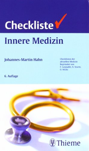 9783131072467: Checkliste Innere Medizin