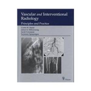 Beispielbild fr Vascular and Interventional Radiology: Principles and Practice zum Verkauf von HPB-Red