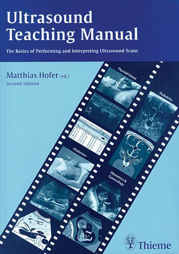 Imagen de archivo de Ultrasound Teaching Manual a la venta por Books Puddle