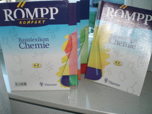 Römpp Basislexikon Chemie. Kompaktausgabe KOMPLETT 4 Bände Chemiker Chemie-Lexikon anorganische Chemie organische Chemie Toxikologie Umweltschutz Ammoniak Benzin Dioxine Biologen Mediziner Lebensmittelchemiker Pharmazeuten Biotechnologie Lebensmittelchemie Chemiestundent Lexika Nachschlagewerke Lexikon Nachschlagewerk Hermann Römpp Jürgen Falbe Manfred Regitz Eckard Amelingmeier Michael Berger Uwe Bergsträsser Chemie Lexika Nachschlagewerke Lexikon Nachschlagewerk Chemie-Lexikon anorganische Chemie organische Chemie Toxikologie Umweltschutz Ammoniak Benzin Dioxine Biologen Mediziner Lebensmittelchemiker Pharmazeuten Biotechnologie Lebensmittelchemie Chemiestundent - Hermann Römpp Jürgen Falbe Manfred Regitz Eckard Amelingmeier, Michael Berger, Uwe Bergsträsser