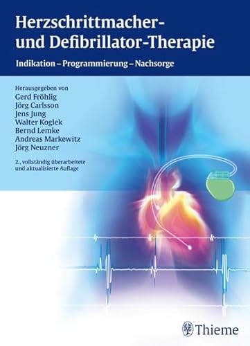 Herzschrittmacher- und Defibrillator-Therapie: Indikation - Programmierung - Nachsorge Angelika Kramer Kardiologie Angiologie AED Bradykardie Defibrillation EKG Herzrhythmusstörungen Herzschrittmacher Herztod ICD Resynchronisation Synkope WCD Herz Herzkrankheit Kardiologe Schrittmacher Implantation Schrittmacherprogrammierung Schrittmacherkontrolle Komplikationen Behandlung Schrittmacher Elektroden Schon lange angekündigt liegt hiermit das wohl z.Zt. aktuellste Lehr- und Nachschlagewerk zur Herzschrittmachertherapie vor. Von der Indikation, über den Operationsablauf bis hin zur Programmierung und Nachsorge werden alle Themen anschaulich und gut lesbar dargestellt. Endlich nach langer Zeit pünktlich zu den aktuellen Empfehlungen zur Herzschrittmachertherapie ein klasse Buch, das in keiner Nachsorge Sprechstunde fehlen sollte. Sowohl Einsteiger, wie auch erfahrene Kollegen finden hier ein gutes Nachschlagewerk. Absolut zu empfehlen. Hämodynamische Aspekte der SM-Therapie Welcher SM/ welc - Angelika Kramer (Illustrator)