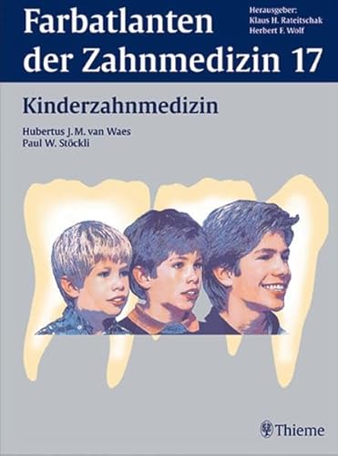 Beispielbild fr Farbatlanten der Zahnmedizin, Bd.17, Kinderzahnmedizin: Bd. 17 (Gebundene Ausgabe) von Hubertus J. M. Waes (Autor), Paul W. Stckli (Autor), Klaus H. Rateitschak (Herausgeber), Herbert F. Wolf Gesichts- und Kieferwachstum und Entwicklung der Dentition - berwachung der Gebissentwicklung - Orale Pathologie bei Kindern und Jugendlichen - Morphologie des Milch- und Wechselgebisses - Dentale Pathologie bei Kindern - Anamnese, Befund, Diagnose und Planung - Kollektive, semikollektive und individuelle Prophylaxe bei Kindern und Jugendlichen - Angst- und Schmerzkontrolle - Fllungstherapie im Milch- und Wechselgebiss - Chirurgie bei Kindern und Jugendlichen - Interzeptive kieferorthopdische Massnahmen whrend der Gebissentwicklung - Zahnersatz bei Kindern und Jugendlichen - Therapie bei Zahnmissbildungen - Dentale Traumatologie bei Kindern und Jugendlichen Zahnheilkunde Kinderzahnheilkunde Farbatlanten der Zahnmedizin Band 17 Kinderzahnmedizin Bd 17 zum Verkauf von BUCHSERVICE / ANTIQUARIAT Lars Lutzer