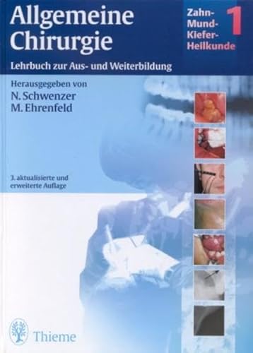 Beispielbild fr Zahn- Mund- Kiefer- Heilkunde. Lehrbuch zur Aus- und Fortbildung, 3 Bde. Von Norbert Schwenzer (Autor), Michael Ehrenfeld (Autor) 3 Bnde Diese 3-bndige Werk umfat alles, was man fr die Chirurgie-Prfung, das OP-Praktikum und das Examen wissen mu. Es ist sehr bersichtlich gegliedert, einzelne Themen lassen sich schnell und leicht auffinden und der Text lt sich flssig und leicht lesen. Es wird nicht, wie in vielen anderen Werken, nur Basiswissen oder harte Fakten vermittelt, sondern ber viele klin. Hinweise und prakt. Tips alle Bereich der Chirurgie abgedeckt und Interesse und Freude an der prakt. Arbeit geweckt. Somit ist der Schwenzer DAS Buch fr Studium und Beruf. zum Verkauf von BUCHSERVICE / ANTIQUARIAT Lars Lutzer