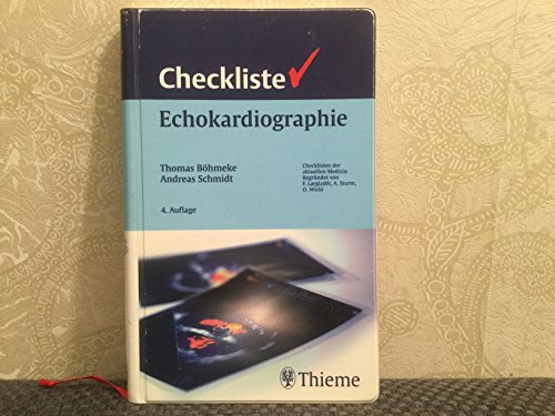 Stock image for Checkliste Echokardiographie for sale by medimops