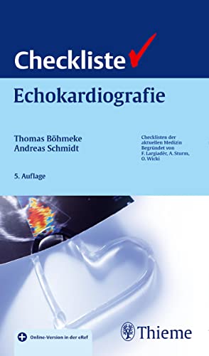 Stock image for Checkliste Echokardiographie (Reihe, CHECKLISTEN MEDIZIN) for sale by medimops