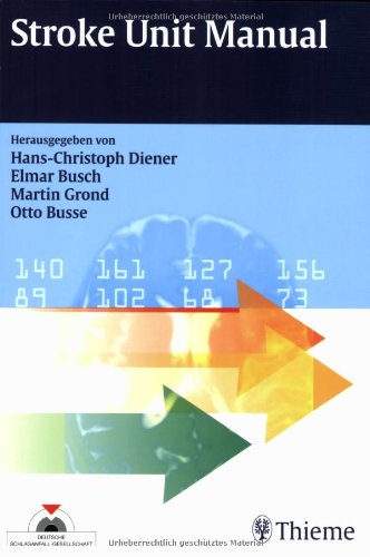 Beispielbild fr Stroke-Unit-Manual von Prof. Dr. med. Hans Christoph Diener (Herausgeber), Elmar Busch (Herausgeber), Martin Grond (Herausgeber), Otto Busse Frank Haukamp, Christiane Ehrenfeld, Christian Weimar, Gereon Nelles, Georg Leonhardt Stroke Unit zum Verkauf von BUCHSERVICE / ANTIQUARIAT Lars Lutzer