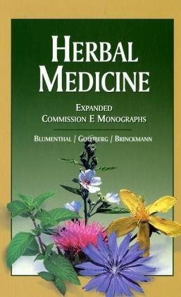 Herbal Medicine Expanded Commission E Monographs (9783131362117) by Blumenthal