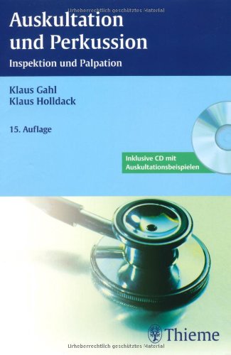 Stock image for Auskultation und Perkussion: Inspektion und Palpation Gahl, Klaus for sale by BUCHSERVICE / ANTIQUARIAT Lars Lutzer