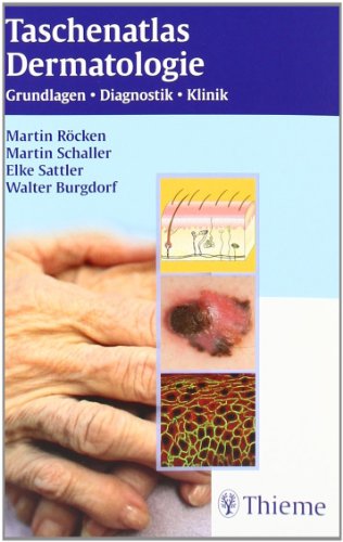 9783131425218: Taschenatlas Dermatologie: Grundlagen - Diagnostik - Klinik