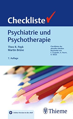 9783132406681: Checkliste Psychiatrie und Psychotherapie