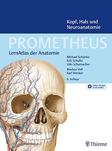 9783132444218: PROMETHEUS Kopf, Hals und Neuroanatomie: LernAtlas Anatomie
