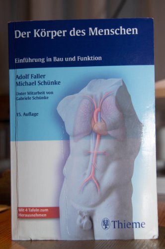 Stock image for Der Krper des Menschen: Einfhrung in Bau und Funktion for sale by medimops