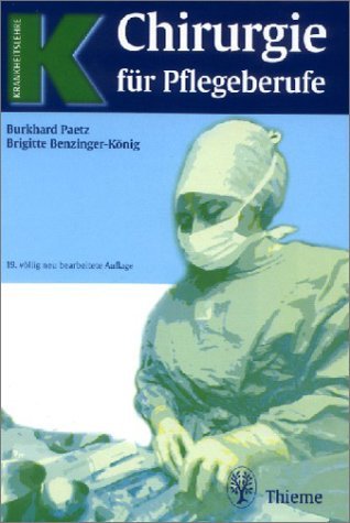 Beispielbild fr Chirurgie fr Pflegeberufe (Gebundene Ausgabe) von Burkhard Paetz, Brigitte Benzinger-Knig, Brigitte Benzinger- Knig, Hanns-Edgar Hoffart Krankenpflegeberufe Traumatologie Gefchirurgie Herzchirurgie Neurochirurgie Urologie Ansthesie Intensivmedizin Pflegemanahmen Gallenblasen laparoskopische Gallenblasenentfernung Traumatologie Gefchirurgie Herzchirurgie Neurochirurgie Urologie Gefchirurgie Intensivmedizin Sie wollen sich mit der Flle des chirurgischen Stoffgebietes vertraut machen, um fit zu werden frs Examen und kompetent pflegen zu knnen? Haben Sie dabei Bedenken, sich im Wissensdschungel zurecht zu finden? Keine Angst, wir haben uns einige Hilfsmittel ausgedacht, die Ihnen gute Begleiter sein werden: Hufigkeitsleisten helfen Ihnen, zwischen eher seltenen und ganz hufigen Operationen zu unterscheiden, Merkstze weisen Sie auf absolut Wissenswertes hin, ein aufgeschlagenes Buch gibt zustzliche Informationen, die ein umfassenderes Verstndnis ermglichen, das typische zum Verkauf von BUCHSERVICE / ANTIQUARIAT Lars Lutzer