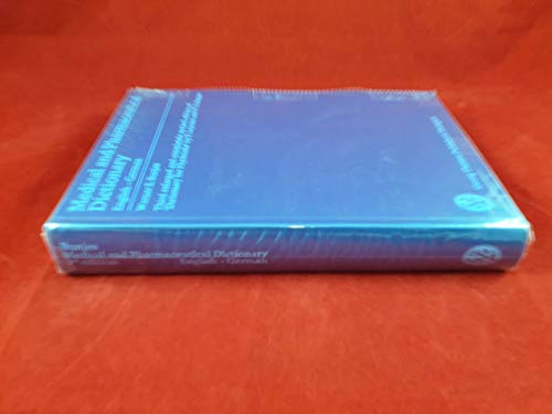Beispielbild fr Medical and Pharmaceutical Dictionary English-German zum Verkauf von Bernhard Kiewel Rare Books