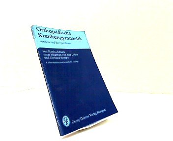 Imagen de archivo de Orthopdische Krankengymnastik. Lexikon und Kompendium a la venta por medimops