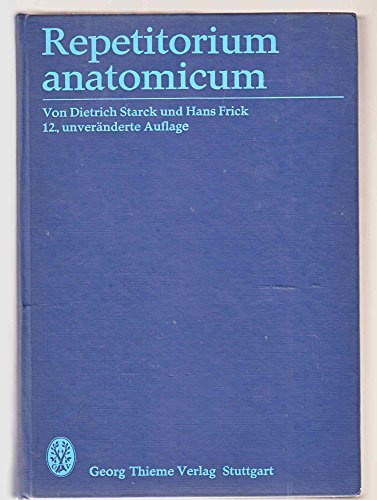 Beispielbild fr Repetitorium anatomicum zum Verkauf von medimops