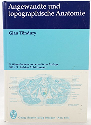 Beispielbild fr Angewandte und topographische Anatomie. Ein Lehrbuch fr Studierende und rzte zum Verkauf von medimops