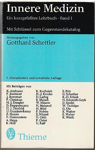 Imagen de archivo de Innere Medizin - Ein kurzgefates Lehrbuch Bd. I a la venta por Buch et cetera Antiquariatsbuchhandel