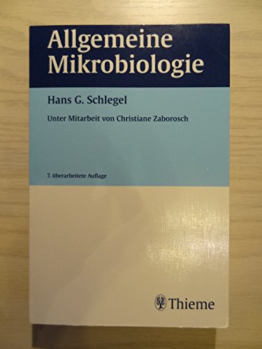Stock image for Allgemeine Mikrobiologie for sale by medimops