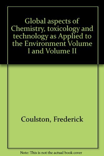 Stock image for Environmental Quality and Safety (EQS). Global Aspects of Chemistry, Toxicology and Technology as Applied to the Environment. Vol. 1 for sale by HJP VERSANDBUCHHANDLUNG