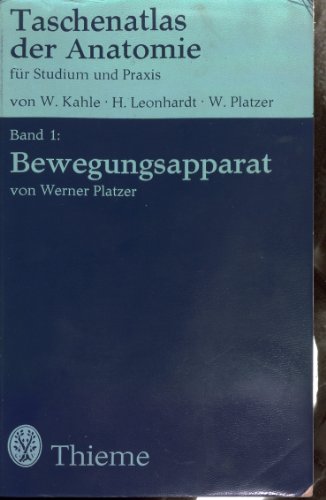 9783134920017: Taschenatlas der Anatomie - fr Studium und Praxis- Band 1: Bewegungsapparat (Livre en allemand)