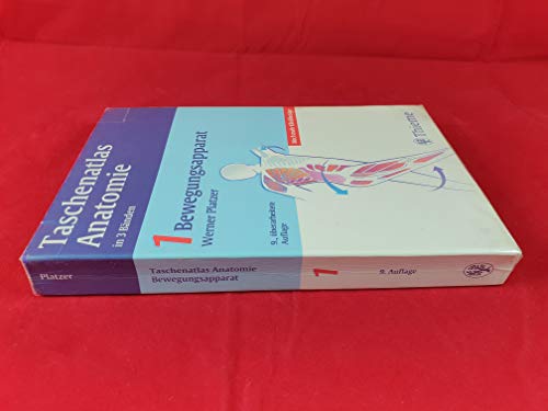 Beispielbild fr Taschenatlas Anatomie. in 3 Bnden: Taschenatlas der Anatomie 1. Bewegungsapparat: BD 1 zum Verkauf von medimops