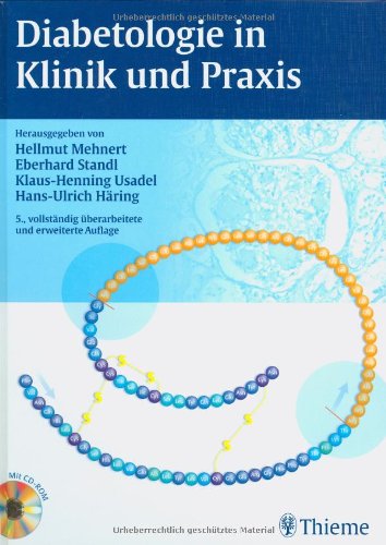 Beispielbild fr Diabetologie in Klinik und Praxis (Gebundene Ausgabe) von Hellmut Mehnert (Herausgeber), Eberhard Standl (Herausgeber), Klaus-Henning Usadel (Herausgeber), Hans - Ulrich Hring Diabetes mellitus Zuckerkrankheit Nosologie Klassifikationssysteme Genetik diabetologische Biochemie Pathophysiologie Diabetesformen zum Verkauf von BUCHSERVICE / ANTIQUARIAT Lars Lutzer