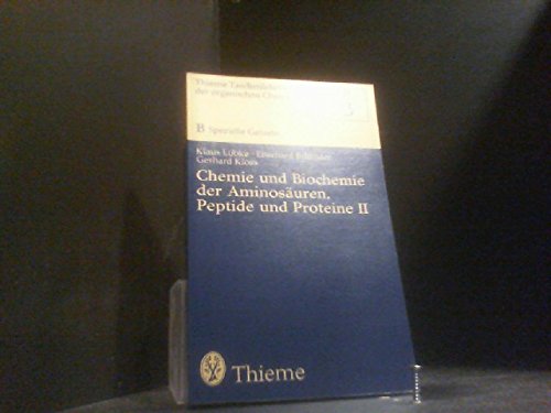 9783135152011: Chemie und Biochemie der Aminosuren, Peptide und Proteine II