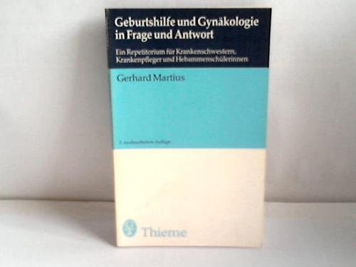 Beispielbild fr Geburtshilfe und Gynkologie in Frage und Antwort zum Verkauf von Celler Versandantiquariat