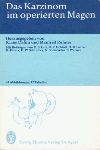 Beispielbild fr Das Karzinom im operierten Magen zum Verkauf von Kunsthandlung Rainer Kirchner