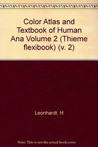 Stock image for Color Atlas and Textbook of Human Ana Volume 2 for sale by Wonder Book