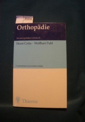 Stock image for Orthopdie for sale by medimops