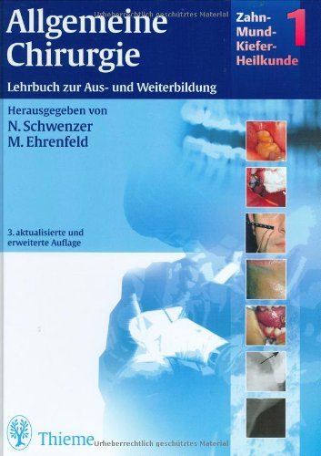 9783135934037: Zahn-Mund-Kiefer-Heilkunde, 3 Bde., Bd.1, Allgemeine Chirurgie