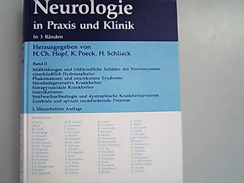 9783135979021: Mibildungen und frhkindliche Schden des Nervensystems einschlielich Hydrozephalus. Phakomatosen und neurokutane Syndrome: Bd. 2