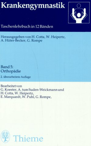 Beispielbild fr Krankengymnastik, Bd.5, Orthopdie zum Verkauf von Buchpark