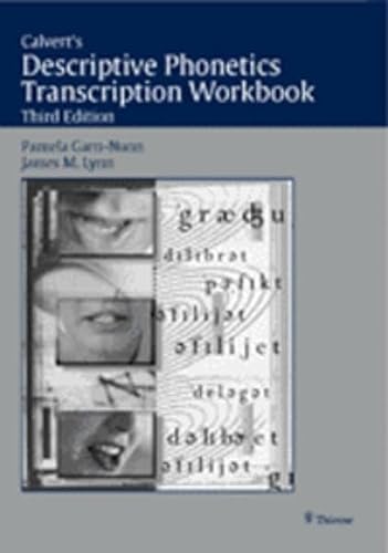 Stock image for Calvert's Descriptive Phonetics: Transcription Workbook for sale by Irish Booksellers