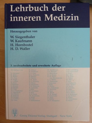 Beispielbild fr Lehrbuch der Inneren Medizin zum Verkauf von medimops